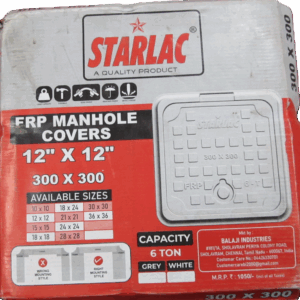 STARLAC FRP MANHOLE COVER 300*300/12*12